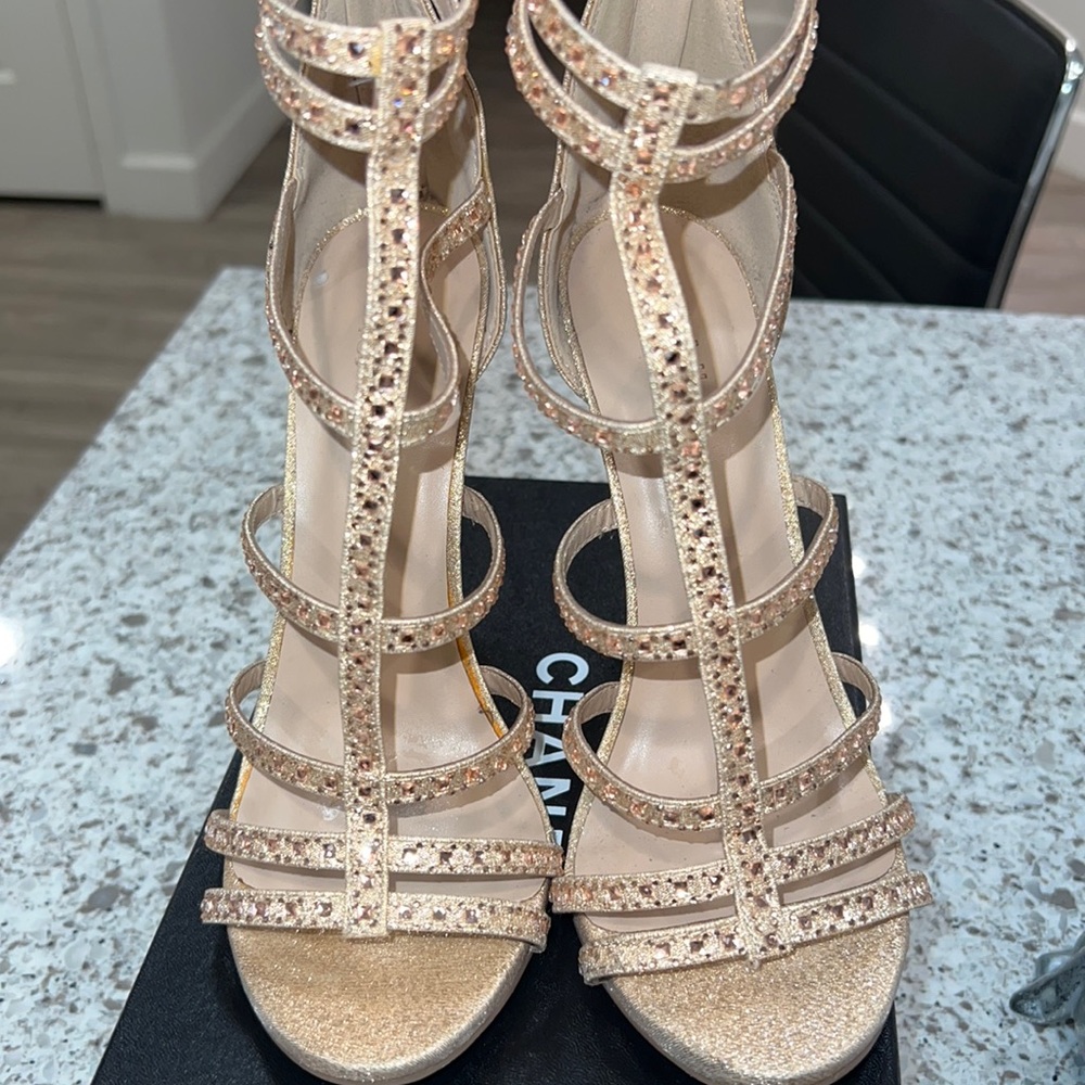 Glittery Heels
